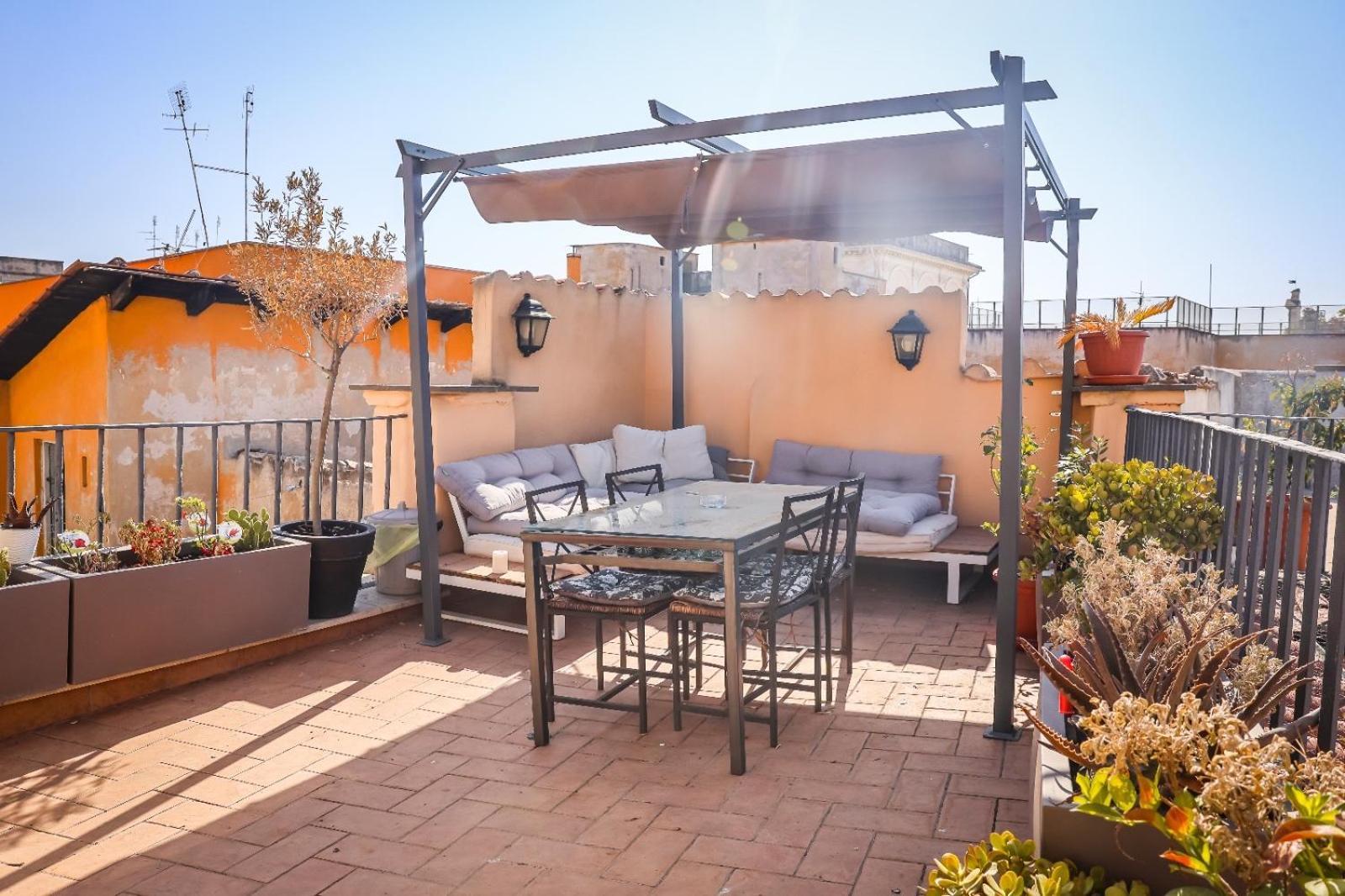 Navona,Campo De Fiori Roof Top House Rome Bagian luar foto